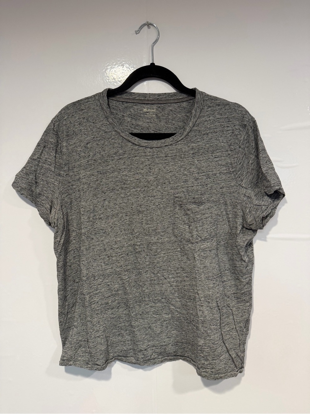 Heather Gray Madewell Pocket Tee
